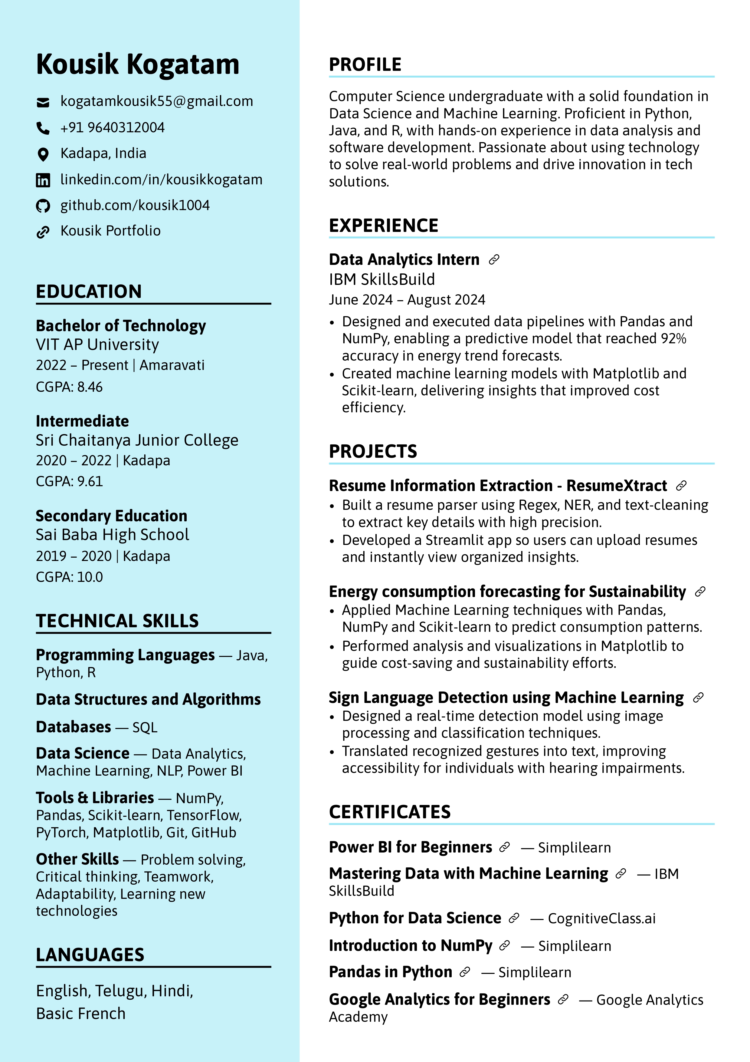 Resume